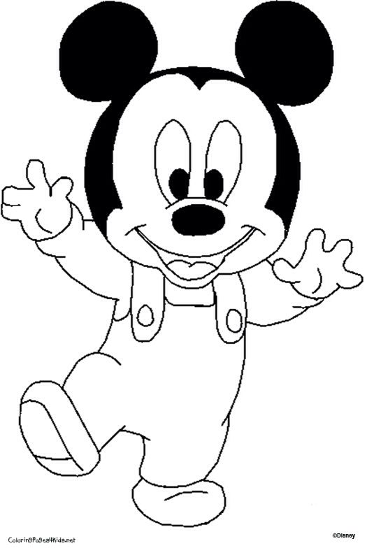 Mickey Mouse Coloring Pages Printables 53