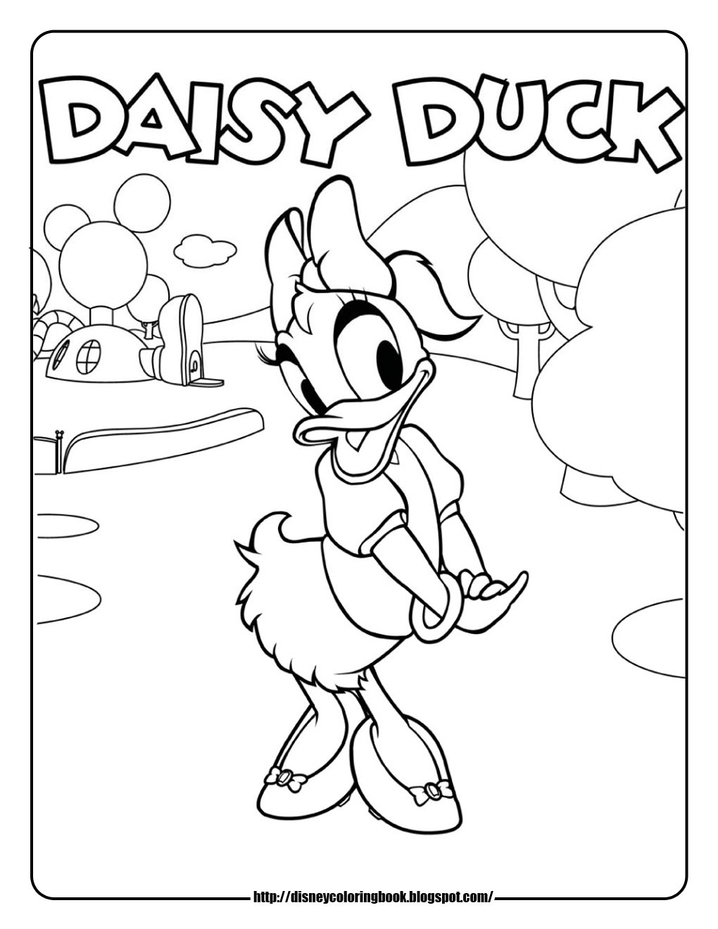 Mickey Mouse Coloring Pages Printables 59