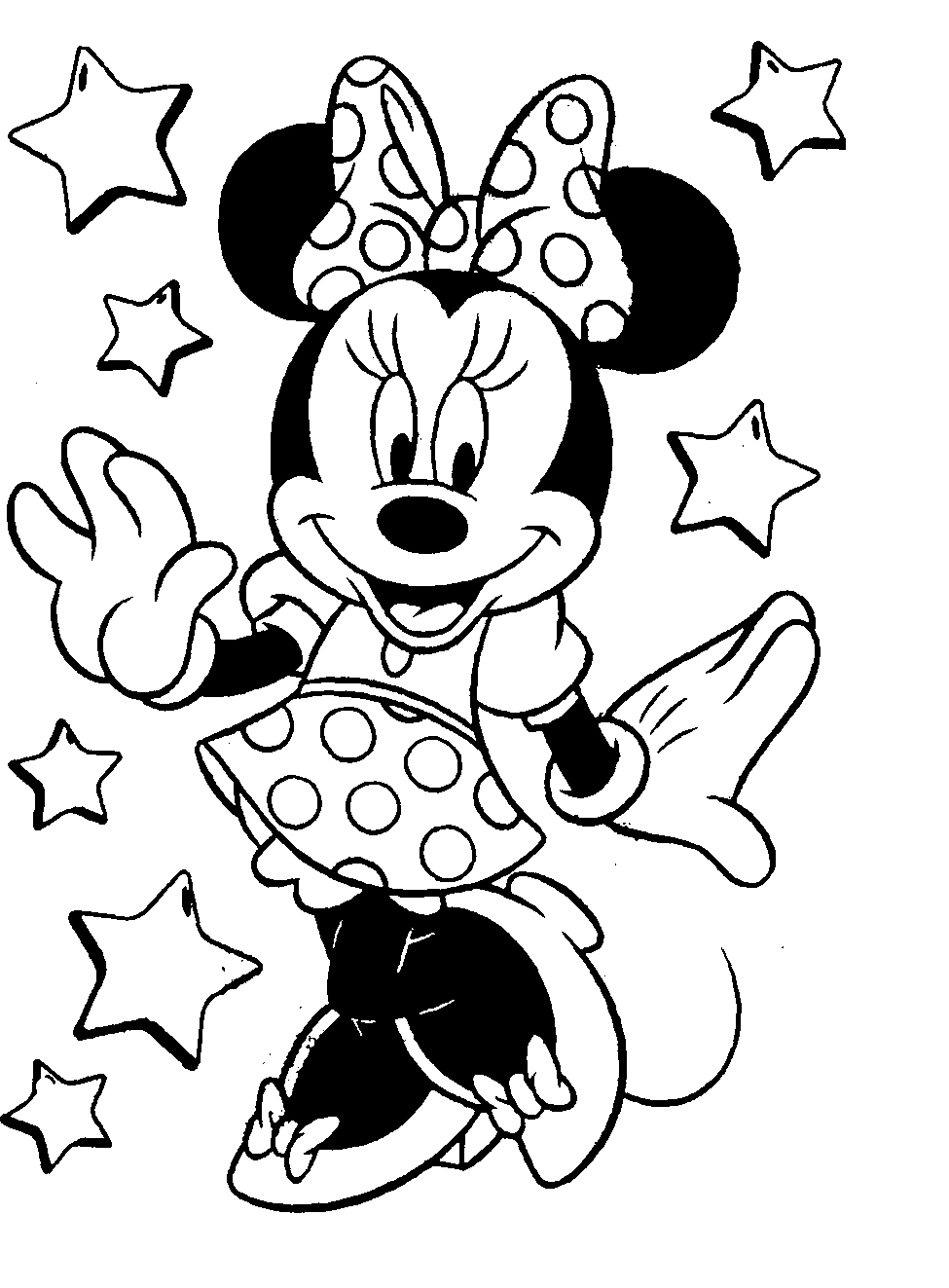 Mickey Mouse Coloring Pages Printables 6