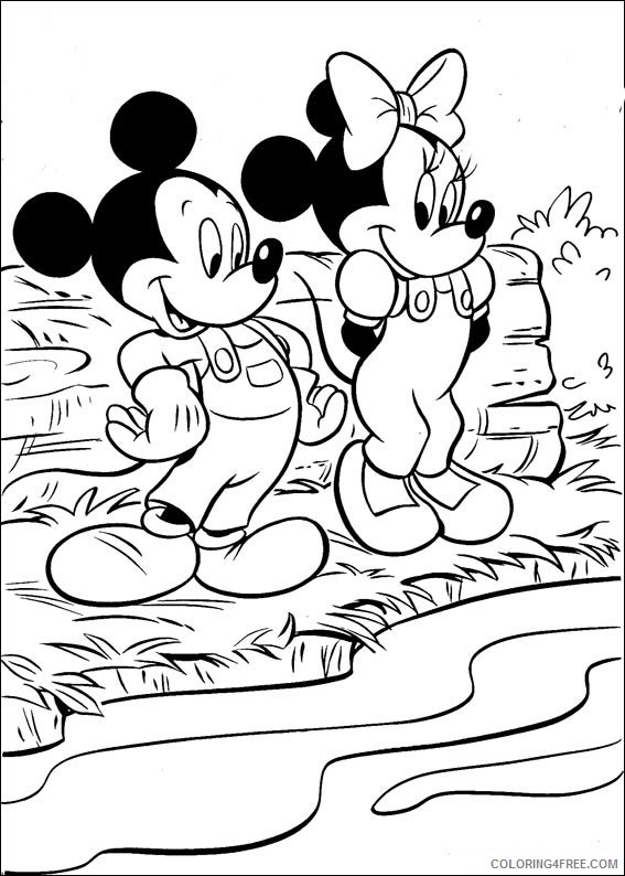 Mickey Mouse Coloring Pages Printables 69