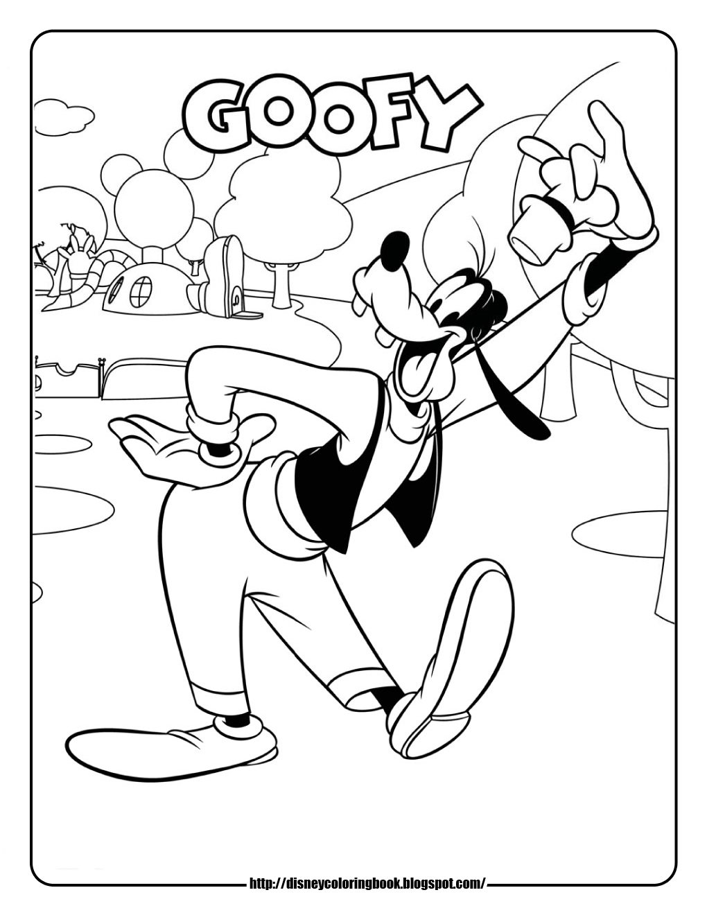 Mickey Mouse Coloring Pages Printables 8