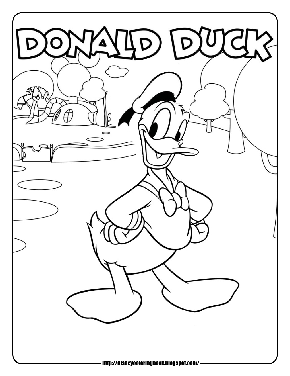 Mickey Mouse Coloring Pages Printables 80