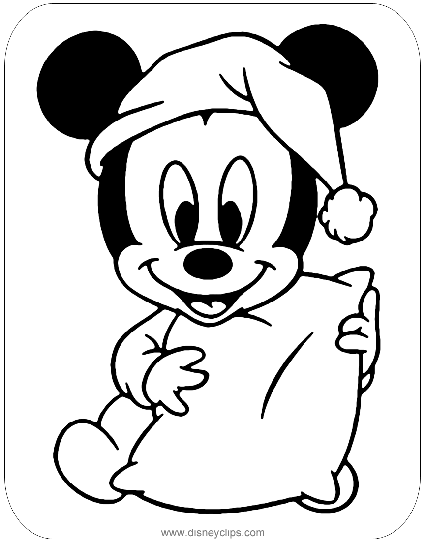 Mickey Mouse Coloring Pages Printables 83