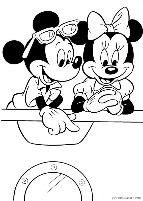 Mickey Mouse Coloring Pages Printables 84