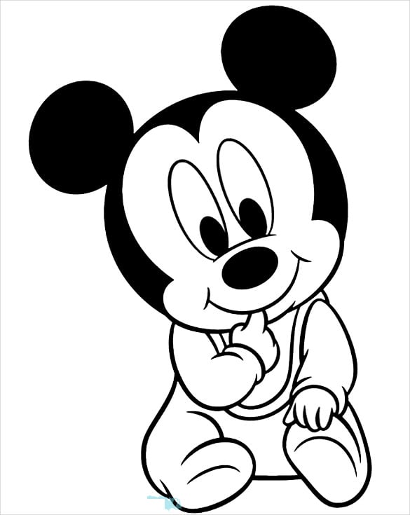 Mickey Mouse Coloring Pages Printables 87