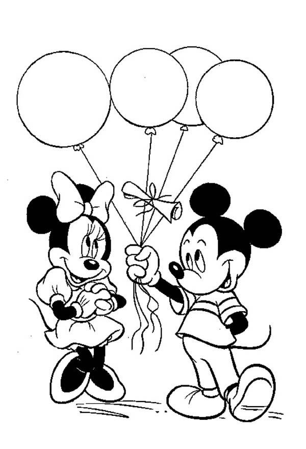 Mickey Mouse Coloring Pages Printables 97