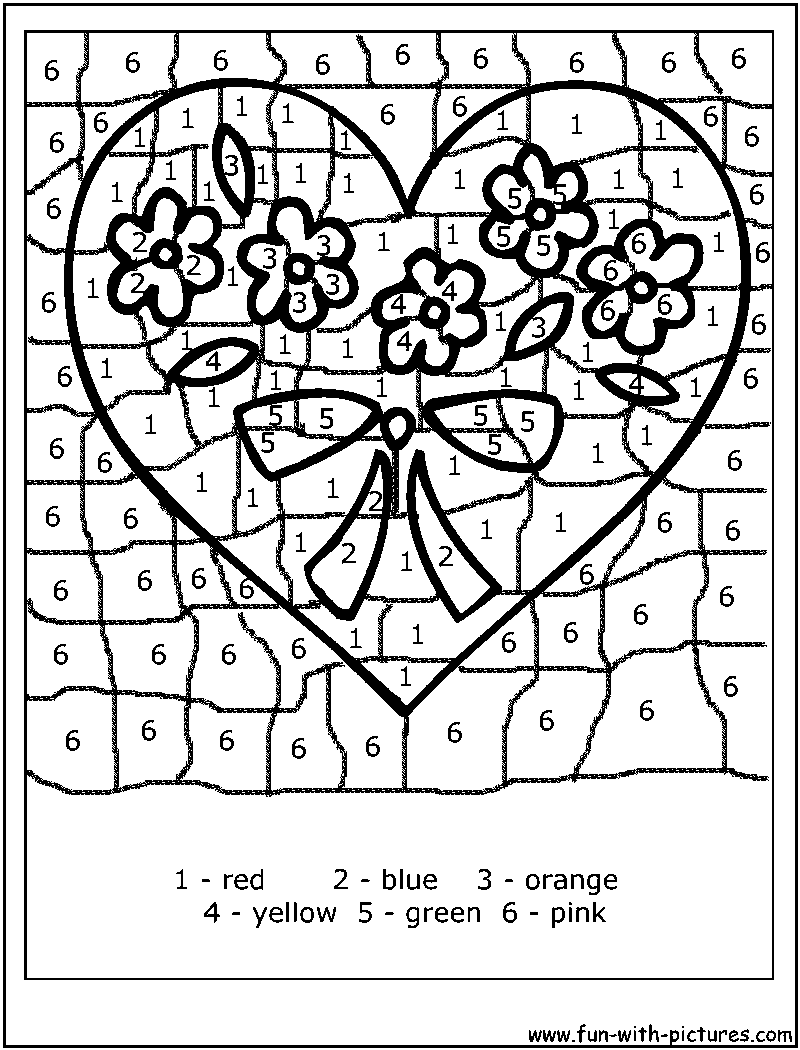 Number Coloring Pages Free Printable Worksheets 108