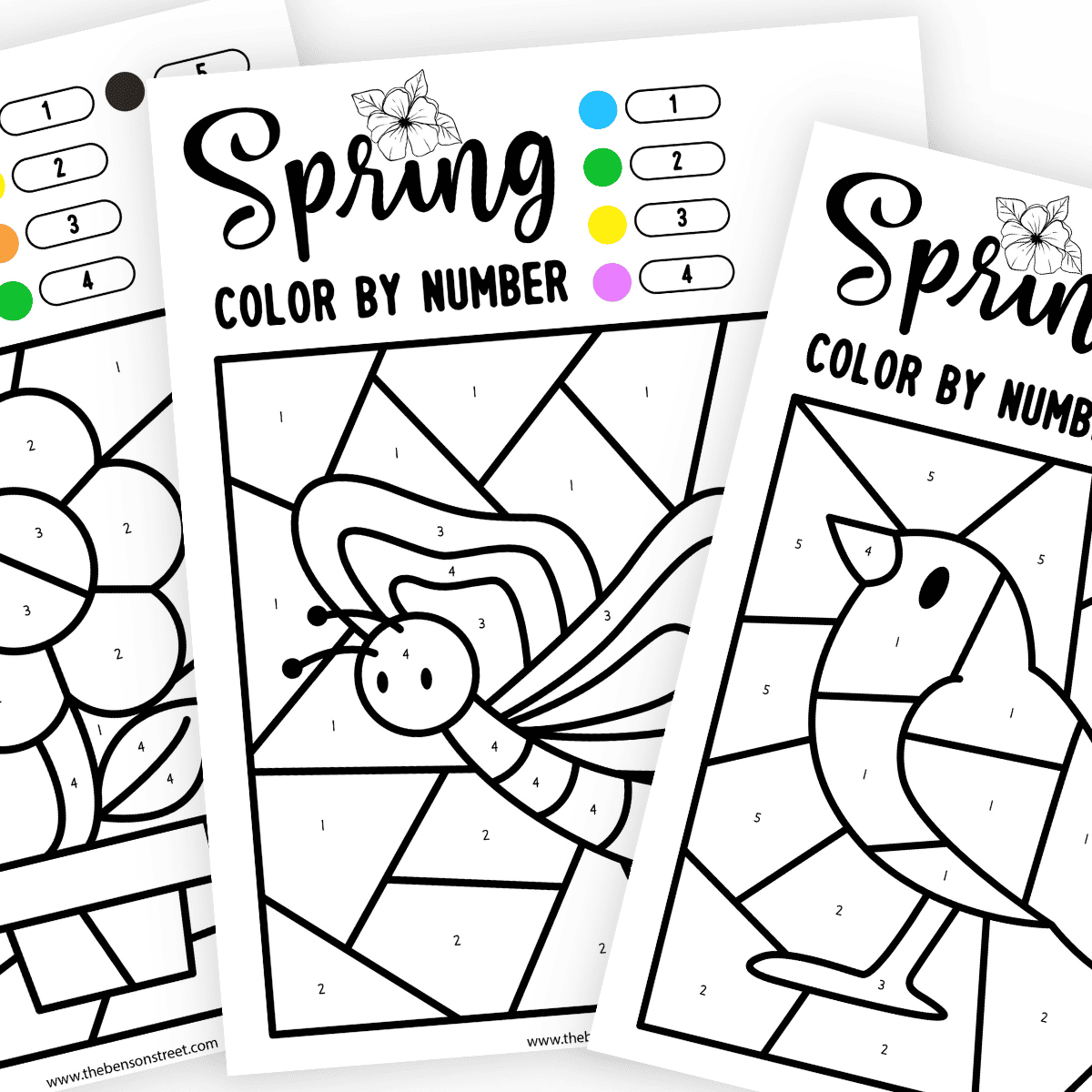 Number Coloring Pages Free Printable Worksheets 141