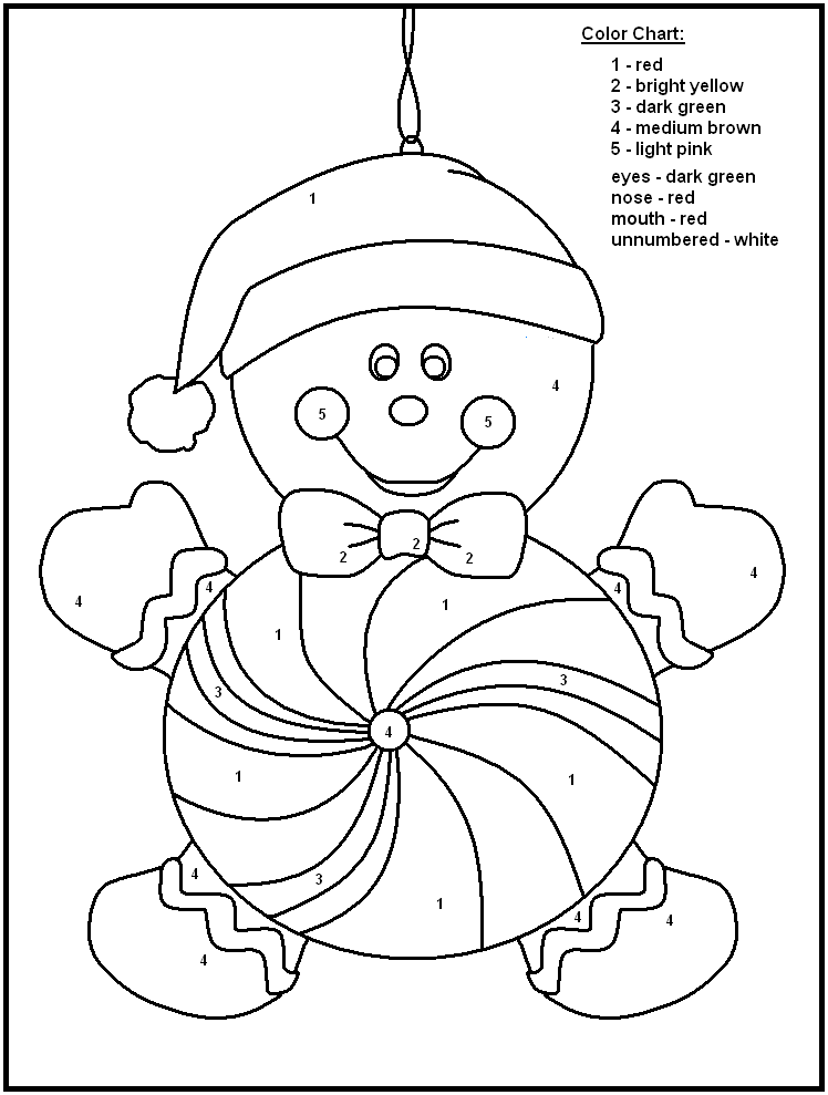 Number Coloring Pages Free Printable Worksheets 50