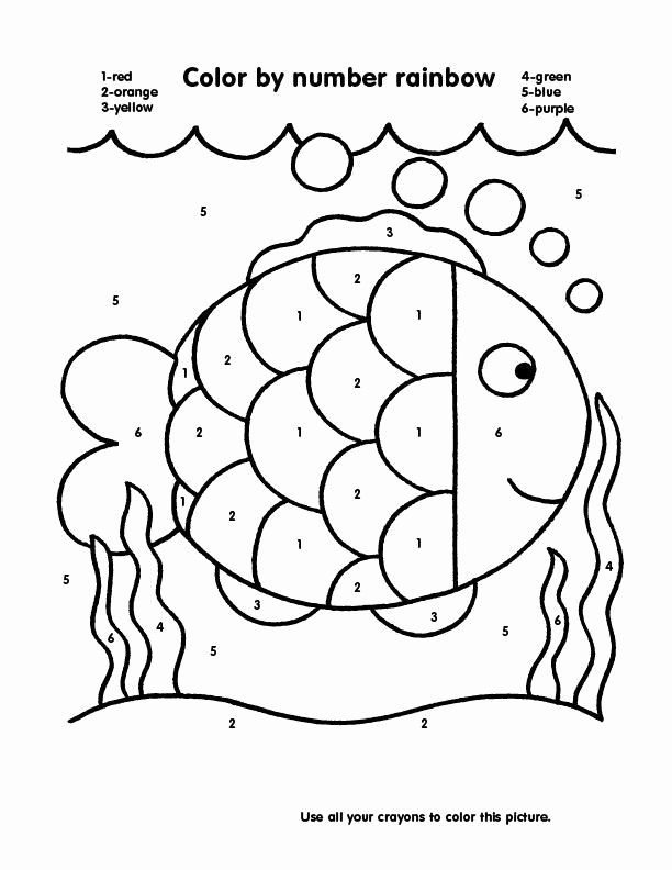 Number Coloring Pages Free Printable Worksheets 86