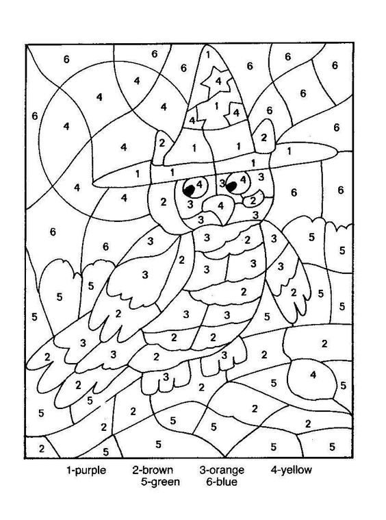 Number Coloring Pages Free Printable Worksheets 99