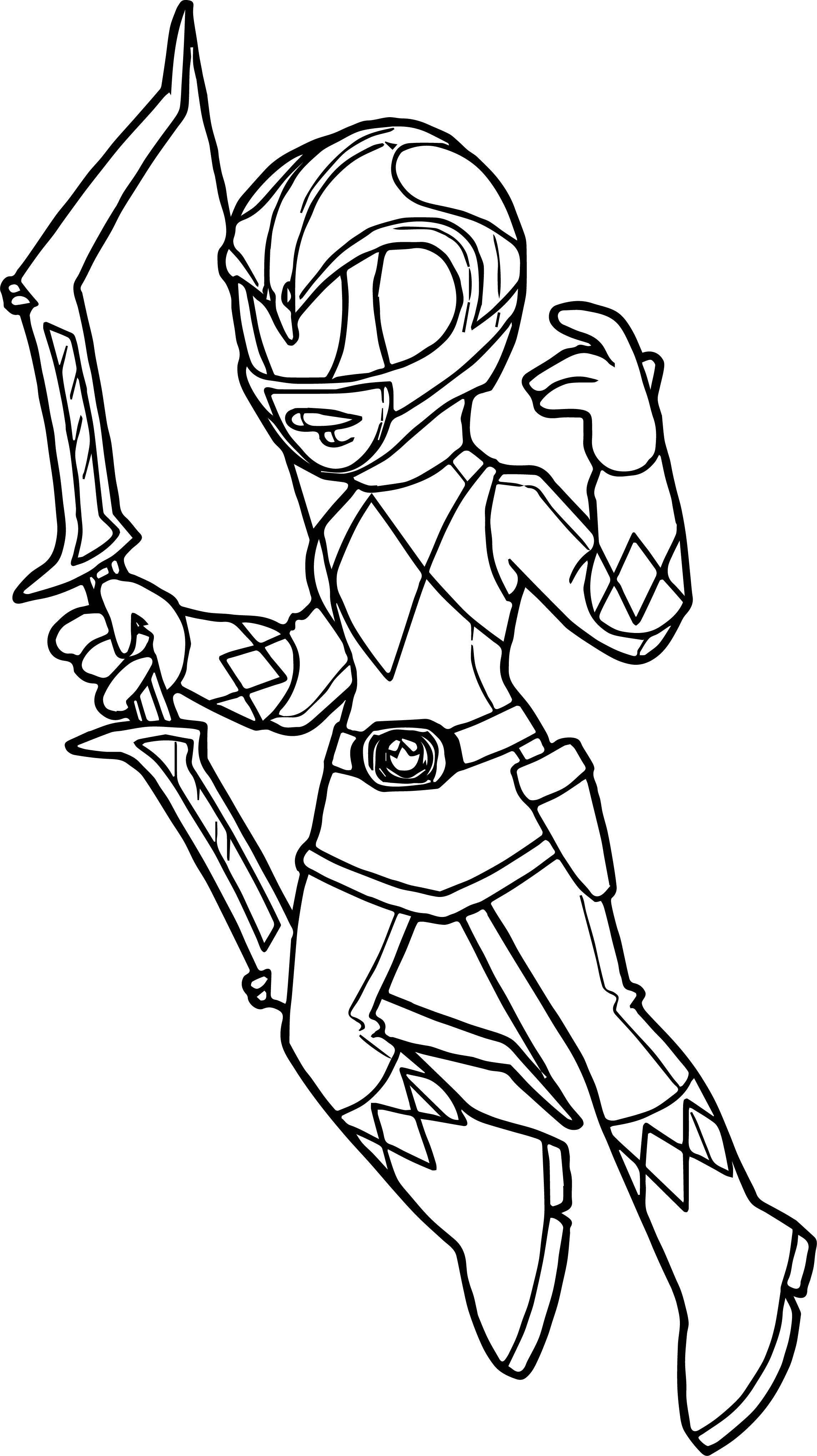 Power Rangers Coloring Pages Printable 26