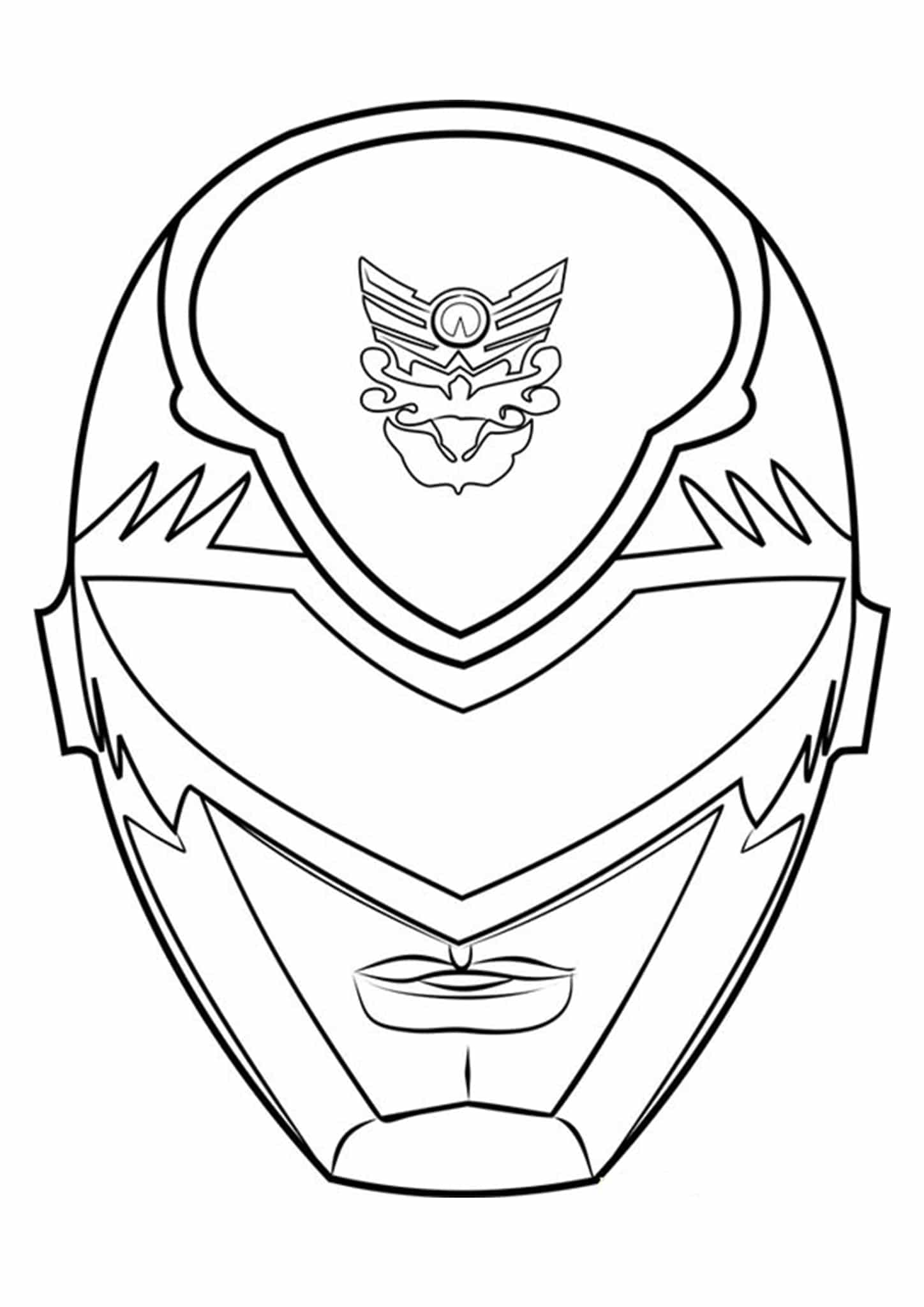 Power Rangers Coloring Pages Printable 28