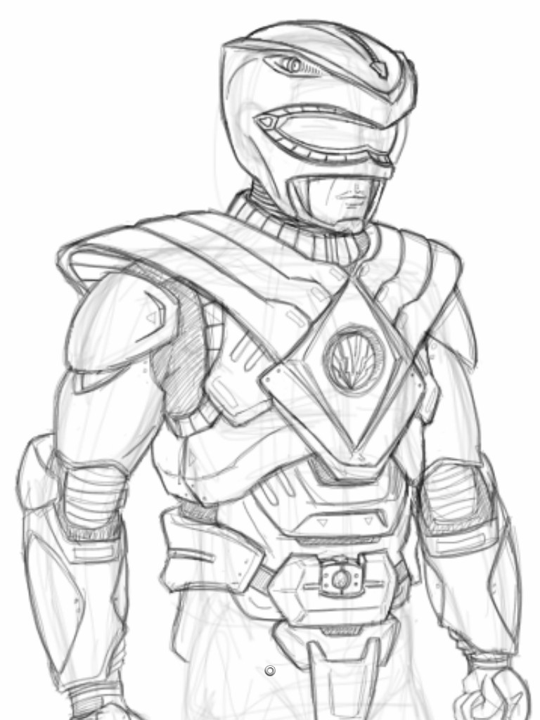 Power Rangers Coloring Pages Printable 32