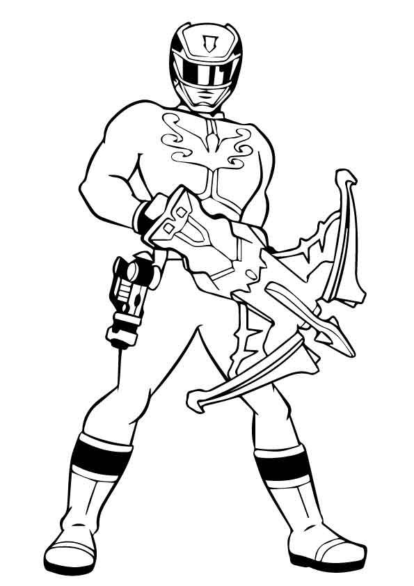 Power Rangers Coloring Pages Printable 38