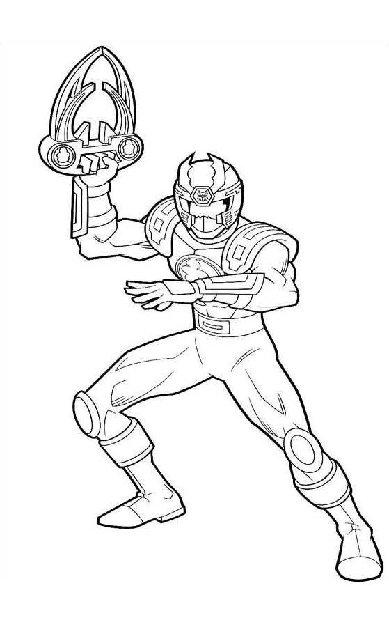 Power Rangers Coloring Pages Printable 47