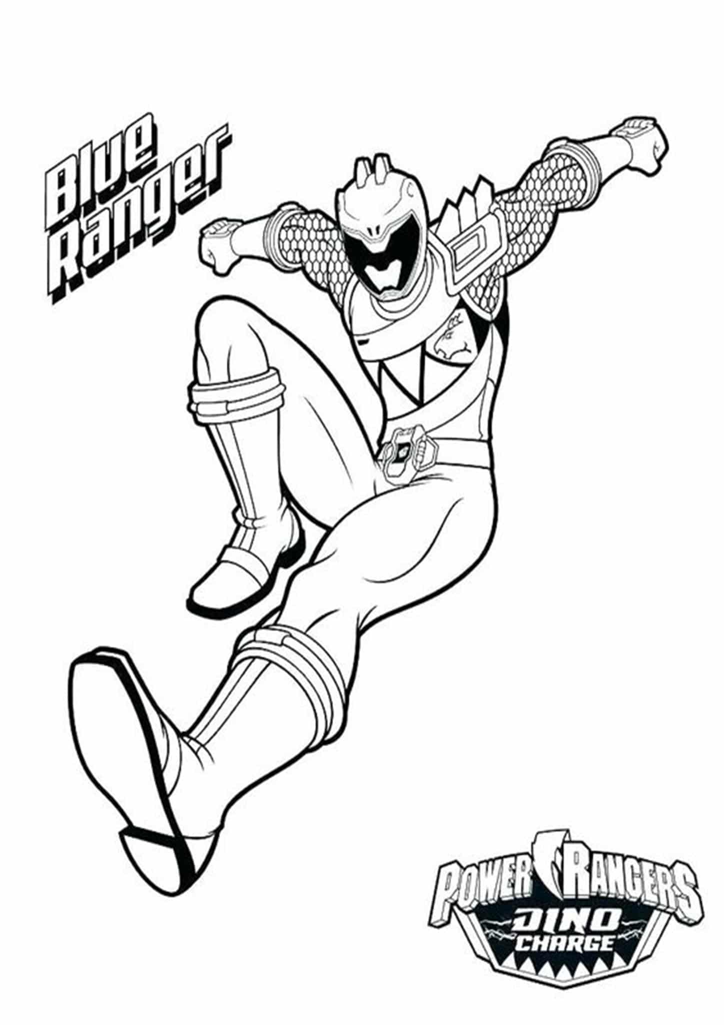 Power Rangers Coloring Pages Printable 49