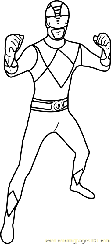 Power Rangers Coloring Pages Printable 57