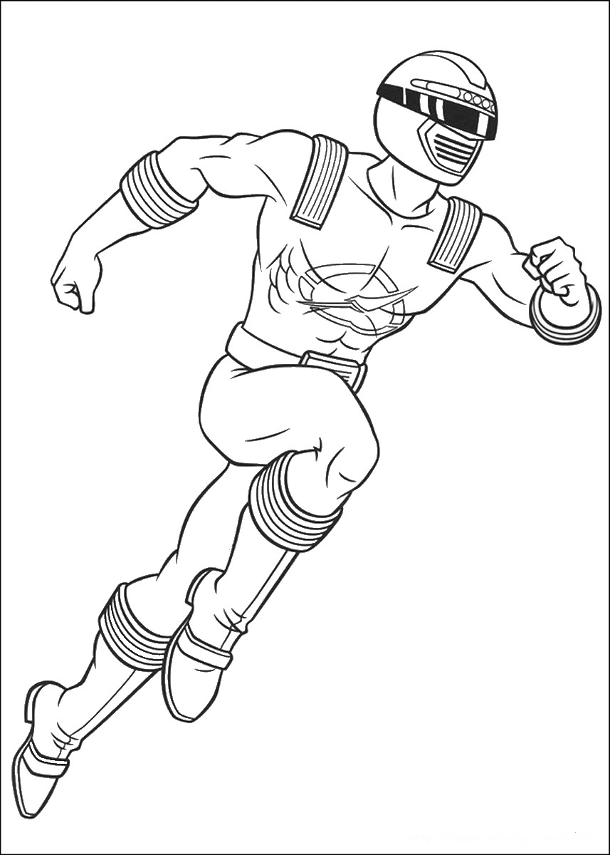 Power Rangers Coloring Pages Printable 63