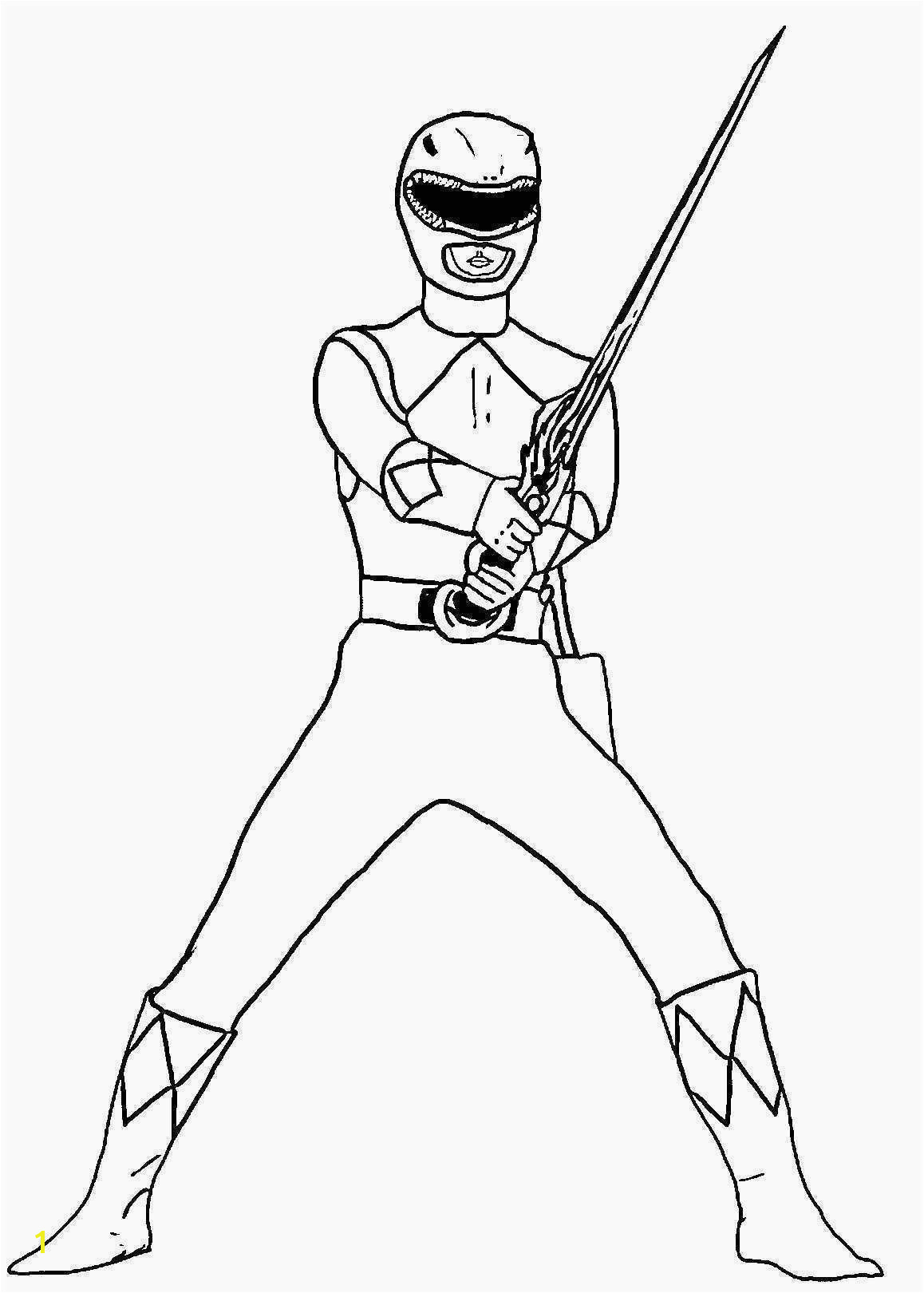 Power Rangers Coloring Pages Printable 66