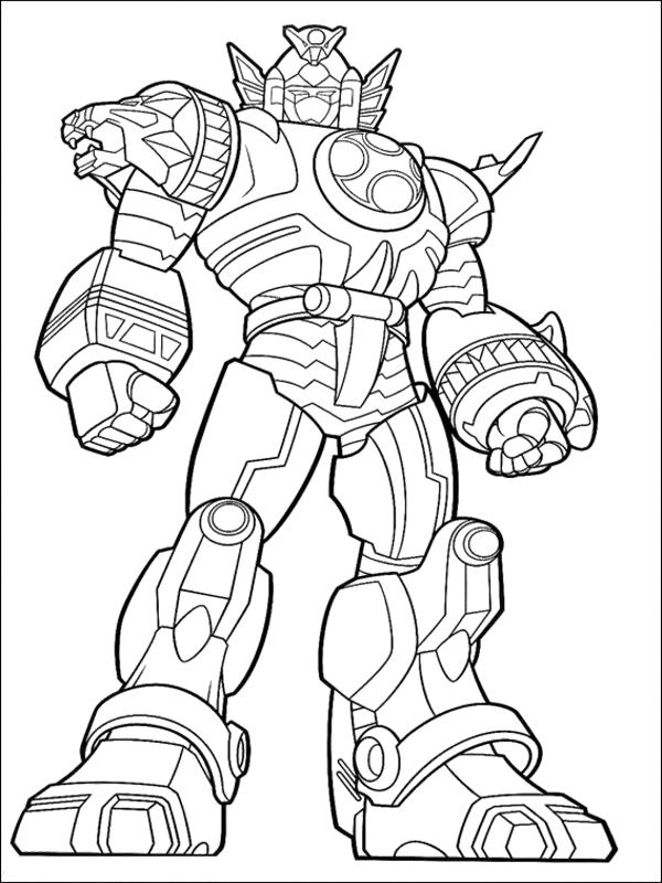 Power Rangers Coloring Pages Printable 67