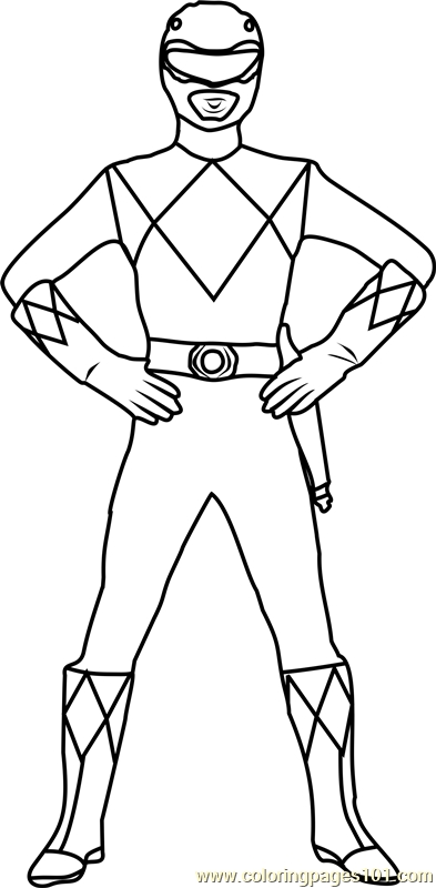 Power Rangers Coloring Pages Printable 82