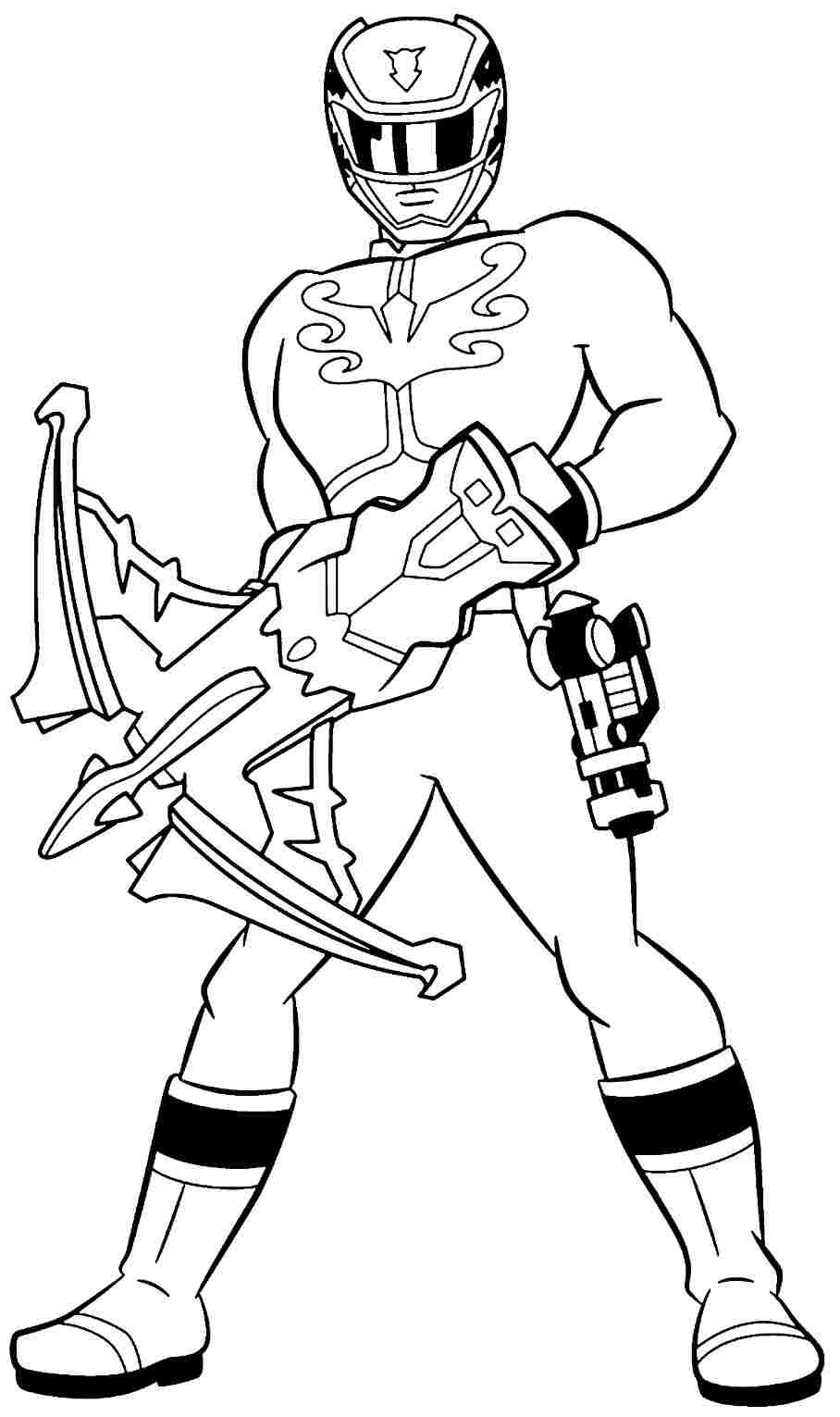 Power Rangers Coloring Pages Printable 84