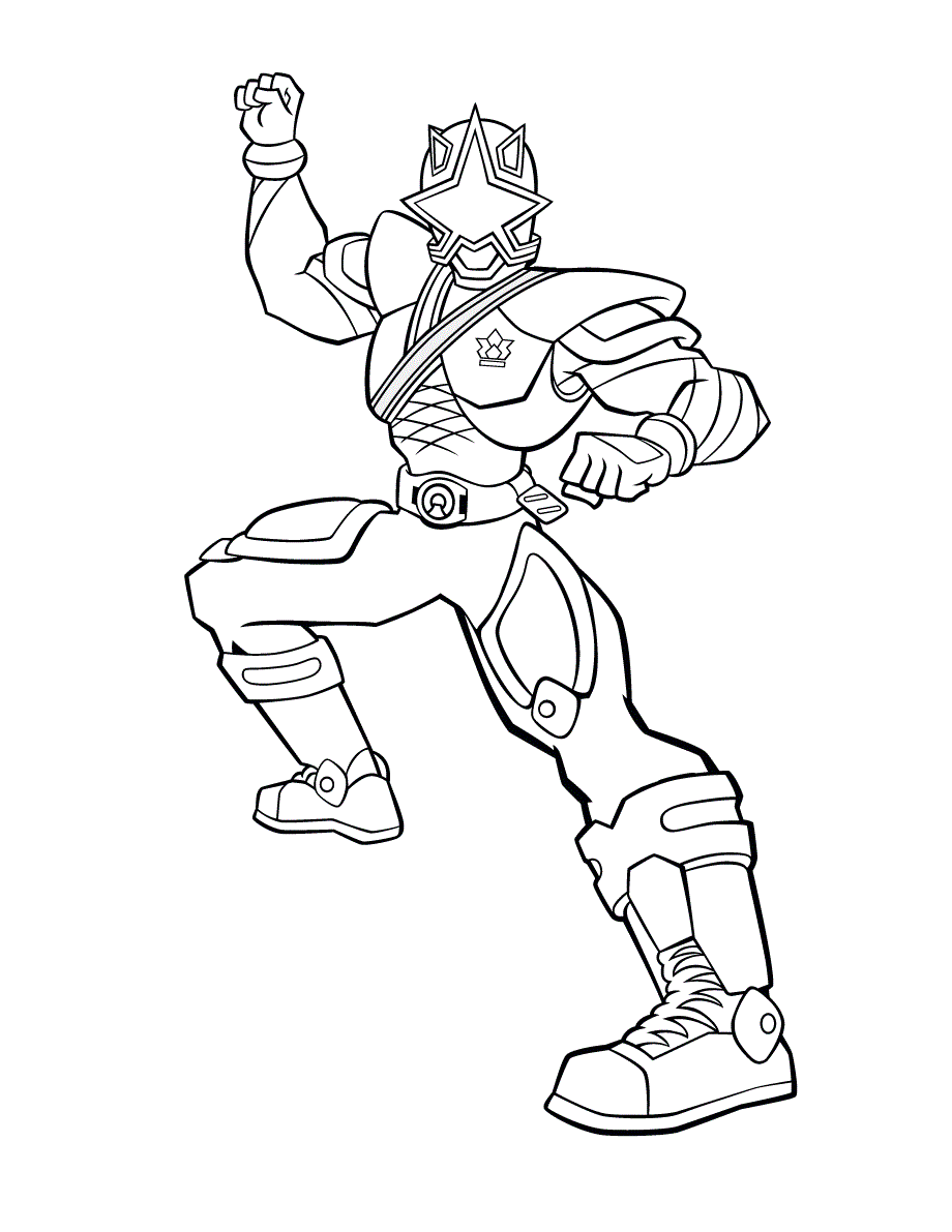 Power Rangers Coloring Pages Printable 89