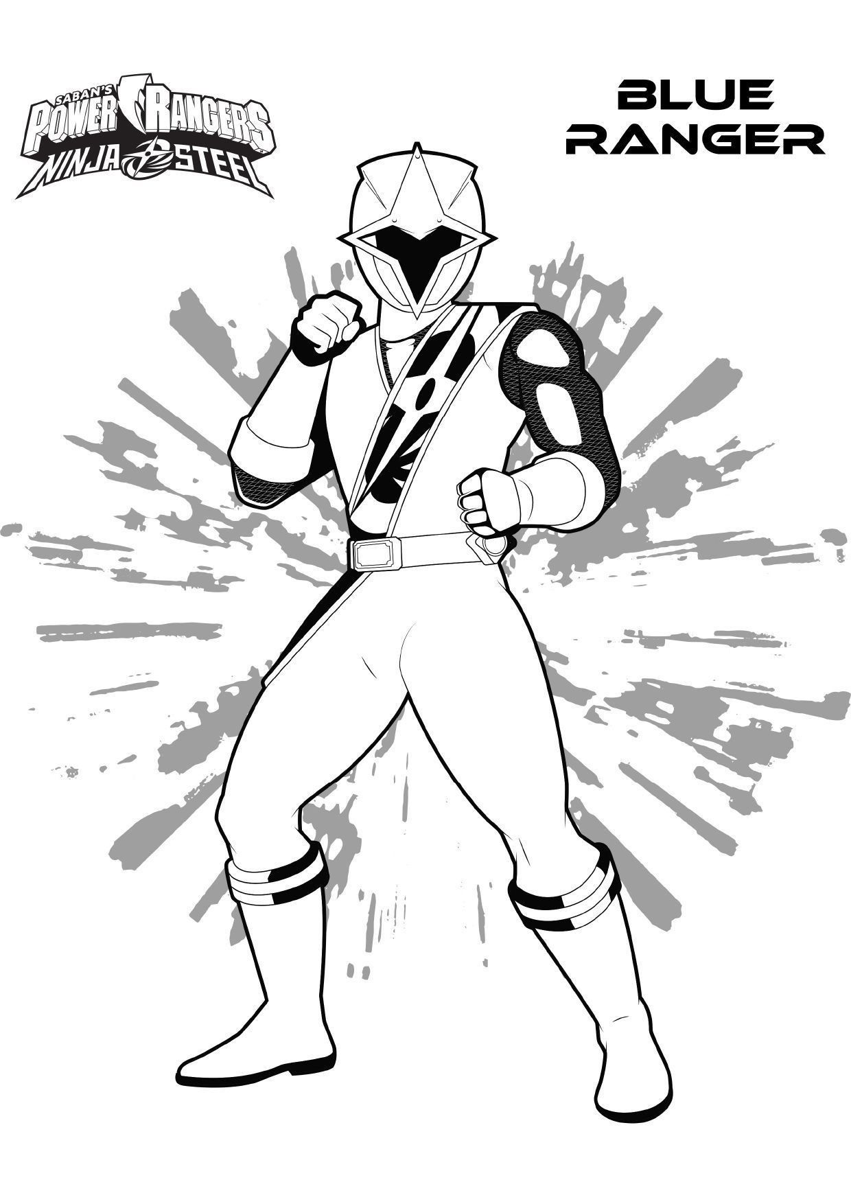 Power Rangers Coloring Pages Printable 93