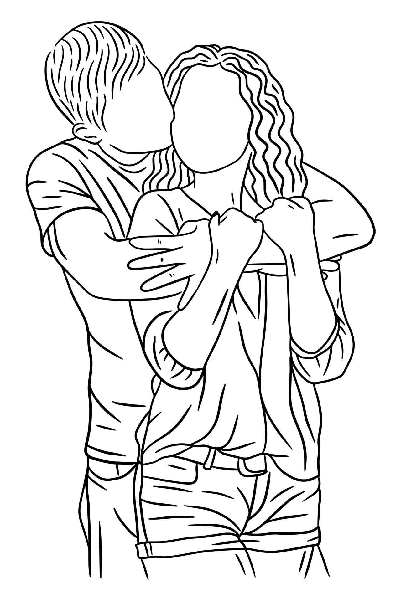 Romantic Couple Coloring Pages: 100+ Ideas for Your Next Date Night 1