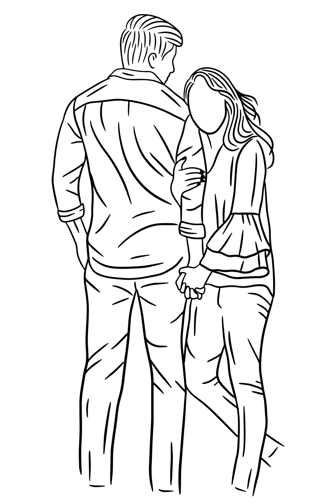 Romantic Couple Coloring Pages: 100+ Ideas for Your Next Date Night 103