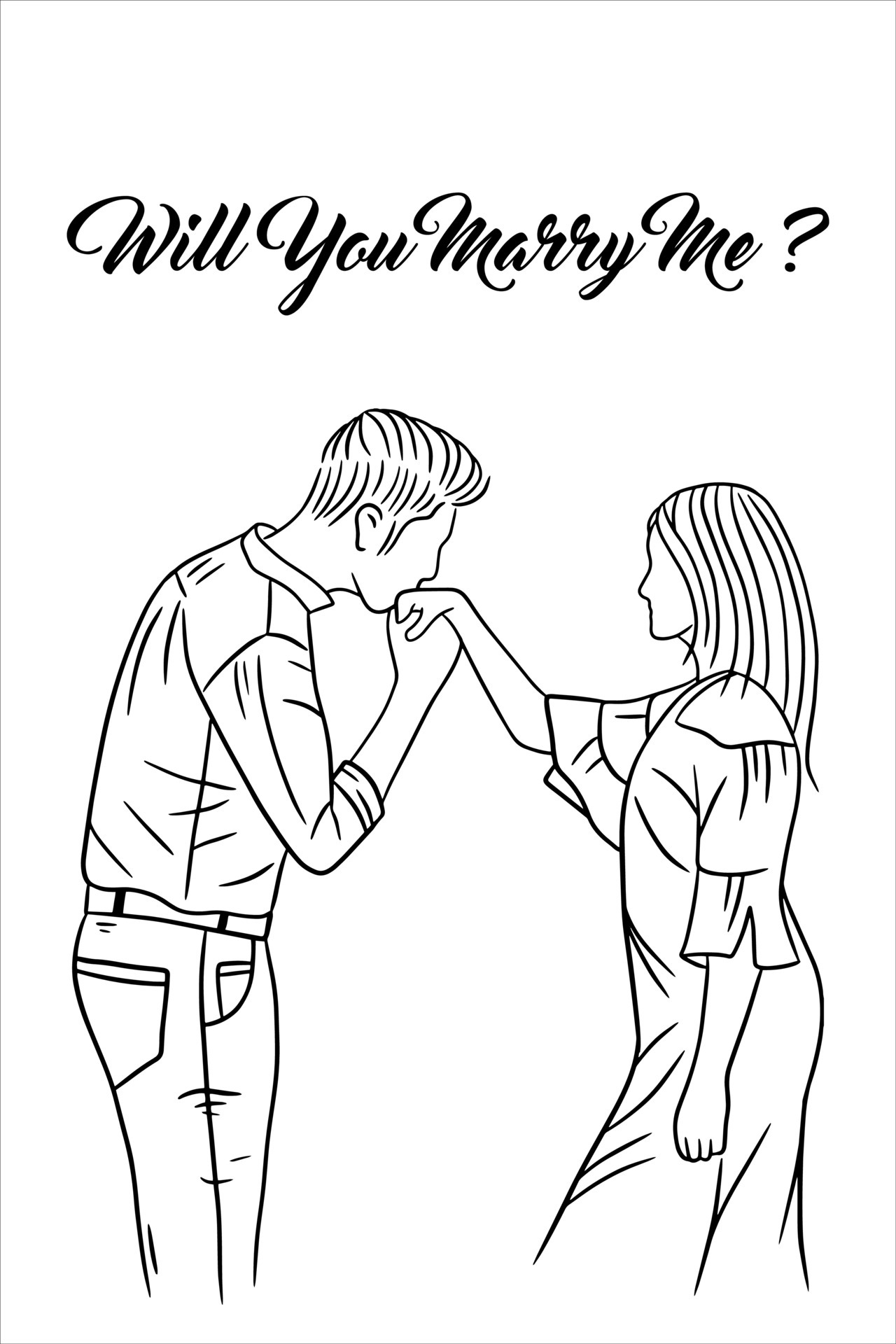 Romantic Couple Coloring Pages: 100+ Ideas for Your Next Date Night 106