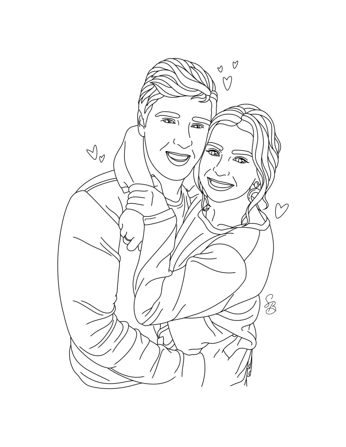 Romantic Couple Coloring Pages: 100+ Ideas for Your Next Date Night 14