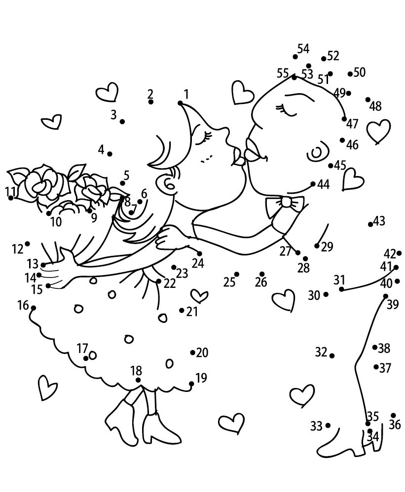 Romantic Couple Coloring Pages: 100+ Ideas for Your Next Date Night 30