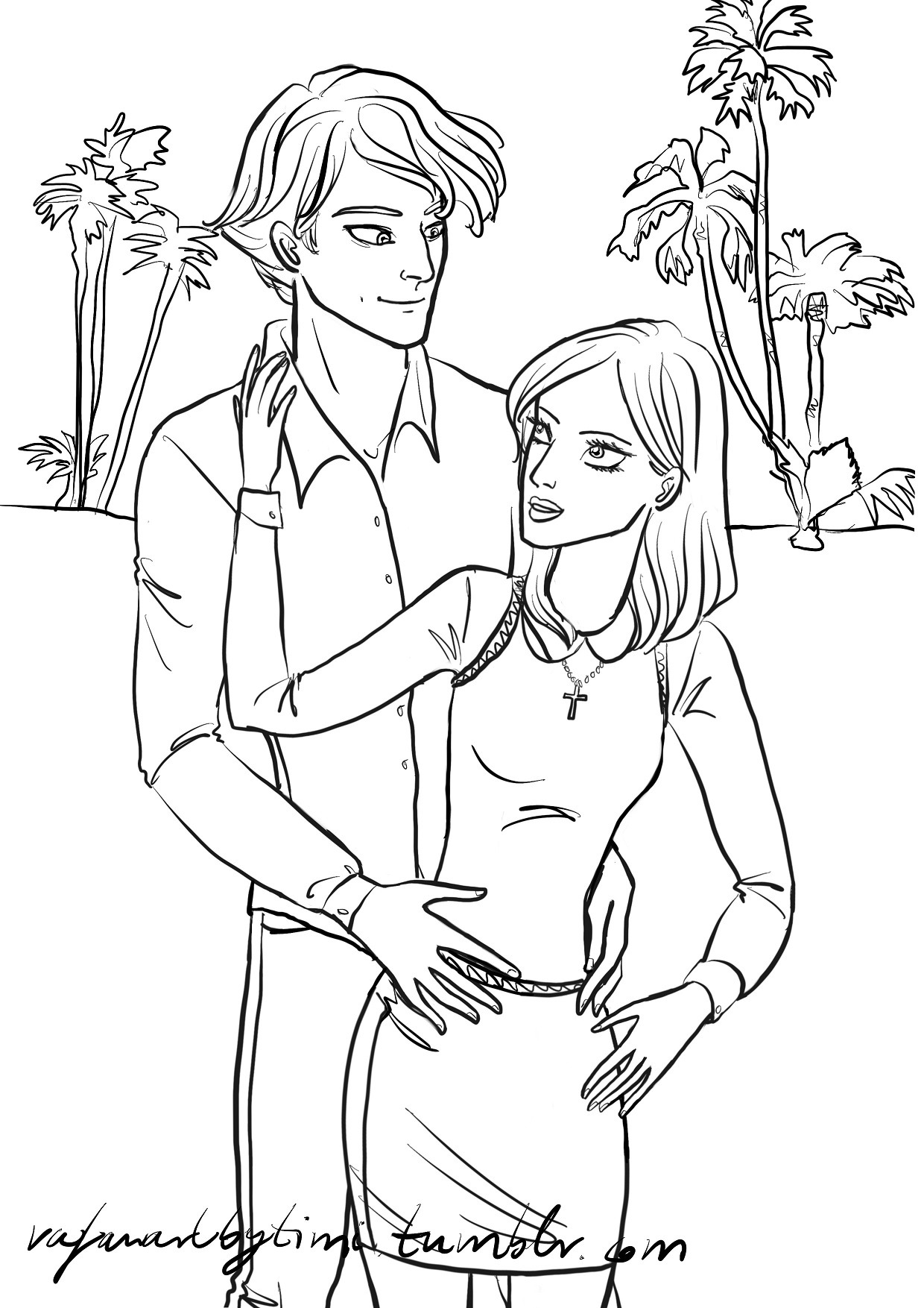 Romantic Couple Coloring Pages: 100+ Ideas for Your Next Date Night 4