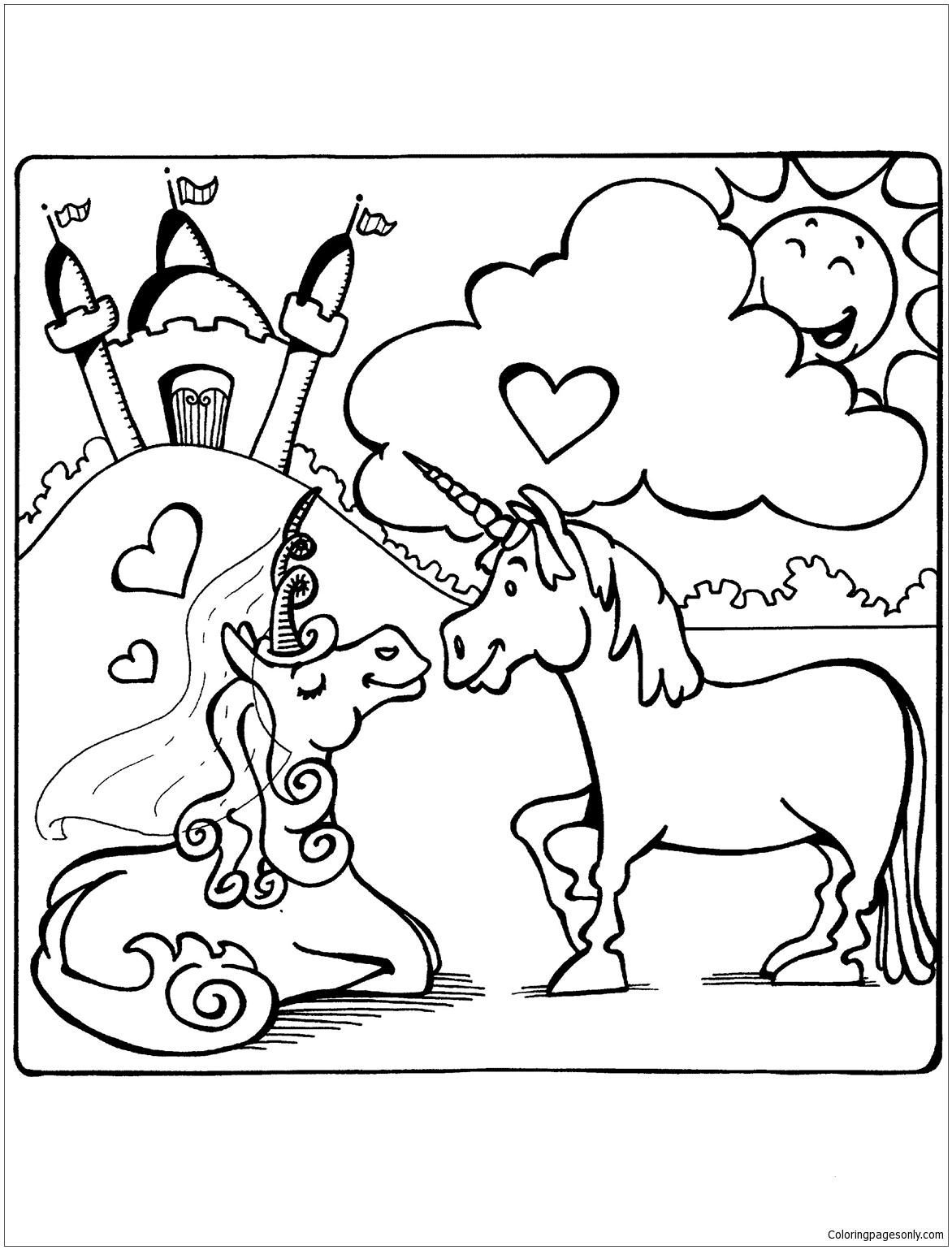 Romantic Couple Coloring Pages: 100+ Ideas for Your Next Date Night 53