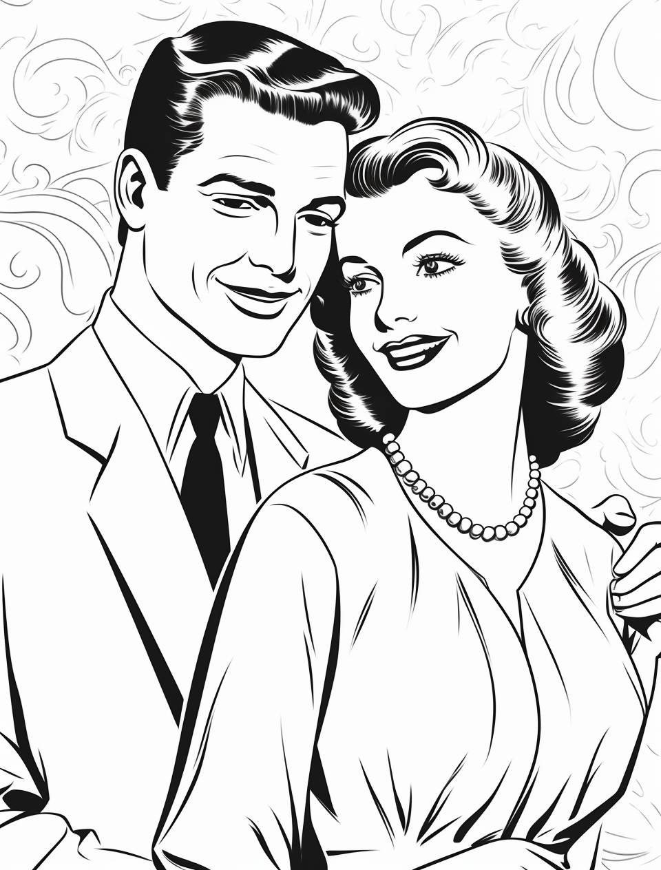 Romantic Couple Coloring Pages: 100+ Ideas for Your Next Date Night 6