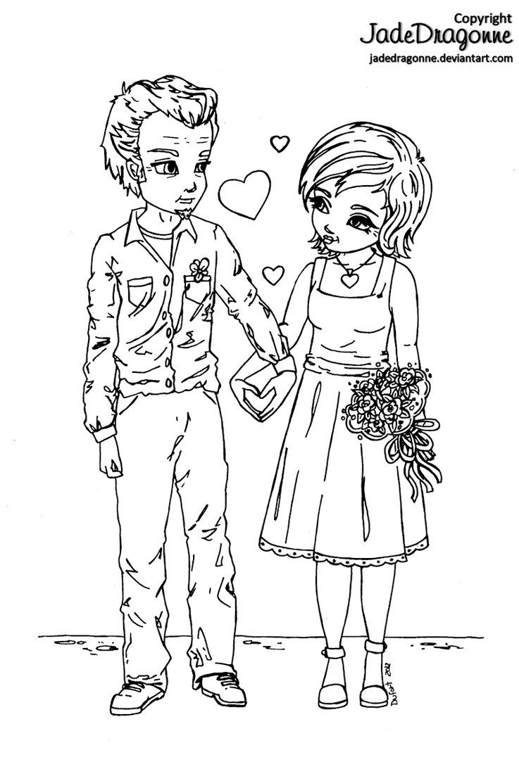 Romantic Couple Coloring Pages: 100+ Ideas for Your Next Date Night 67