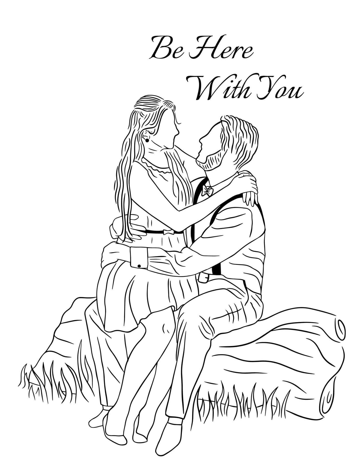 Romantic Couple Coloring Pages: 100+ Ideas for Your Next Date Night 98