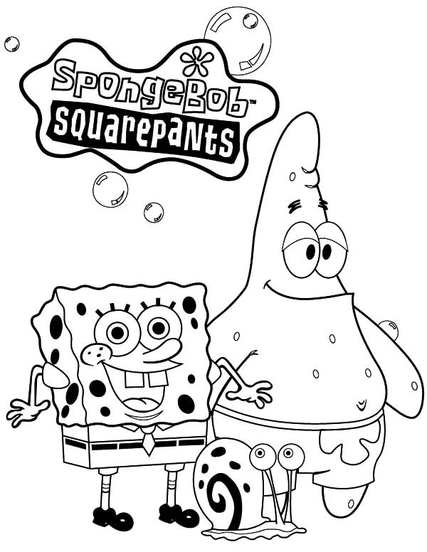 Sponge Bob Coloring Pages Free Printable 115