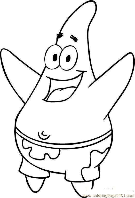 Sponge Bob Coloring Pages Free Printable 128