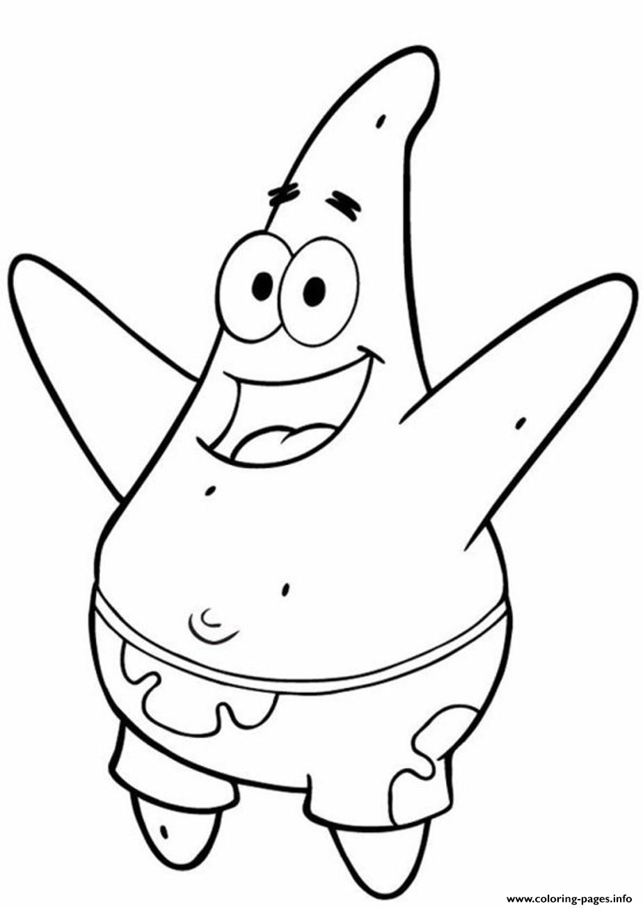 Sponge Bob Coloring Pages Free Printable 142