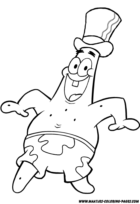 Sponge Bob Coloring Pages Free Printable 150