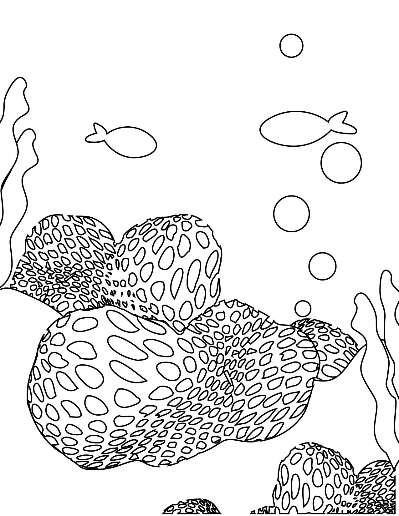 Sponge Bob Coloring Pages Free Printable 36