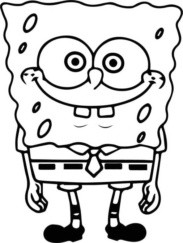 Sponge Bob Coloring Pages Free Printable 64