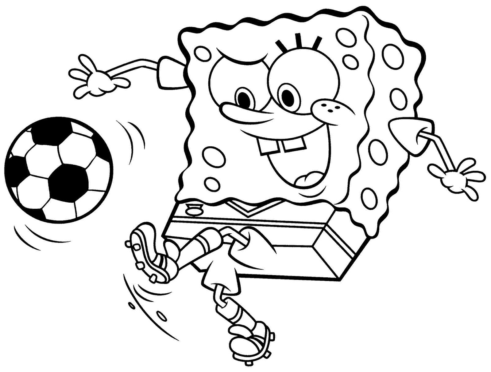 Sponge Bob Coloring Pages Free Printable 68