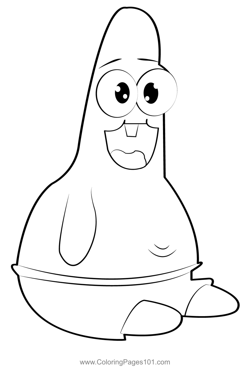 Sponge Bob Coloring Pages Free Printable 81