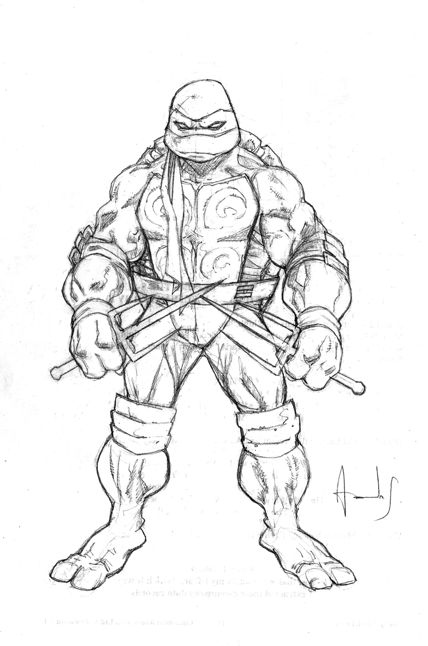 TMNT Ninja Coloring Pages Free Printable 101