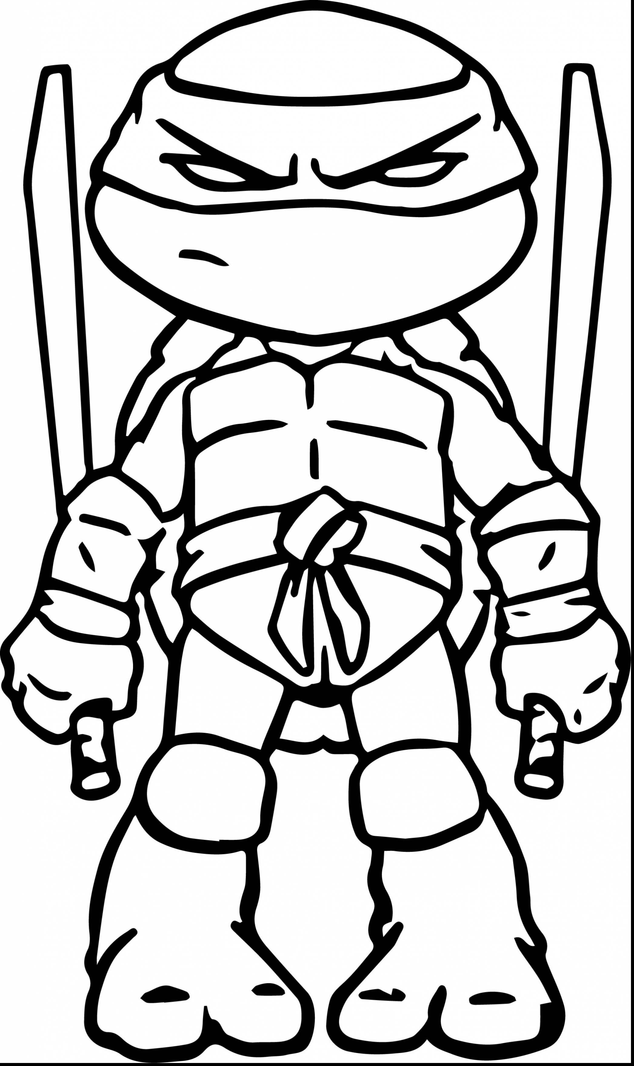 TMNT Ninja Coloring Pages Free Printable 57