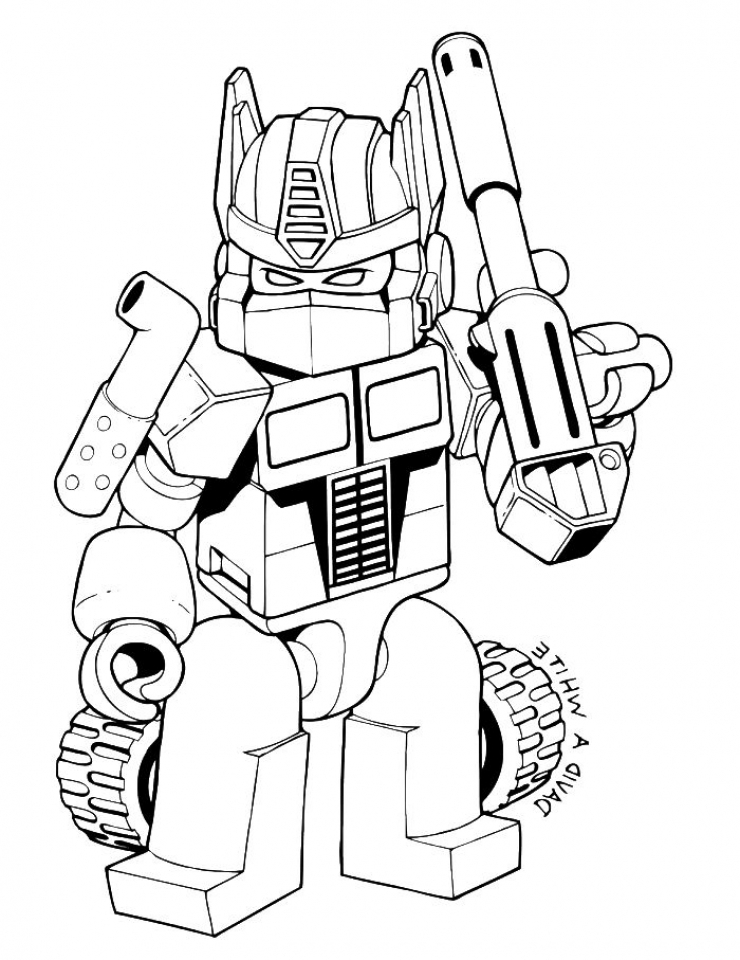 Transformers Coloring Pages Free Printable 101